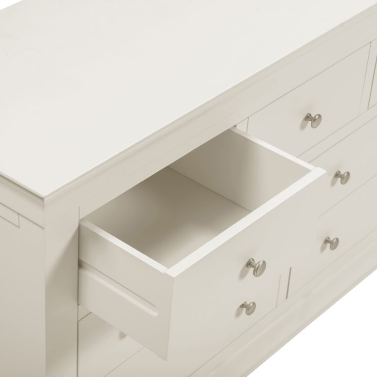 Bordeaux 3+2 Drawer Chest- Ivory