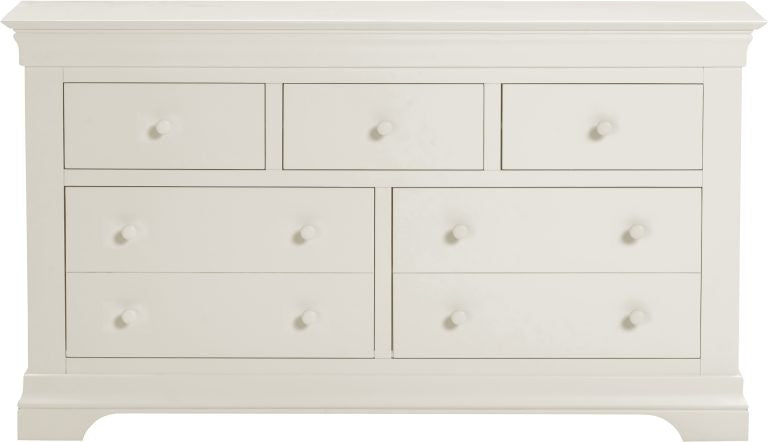 Bordeaux 3+2 Drawer Chest- Ivory