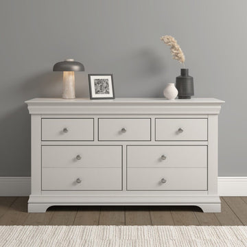 Bordeaux 3+2 Drawer Chest- Ivory