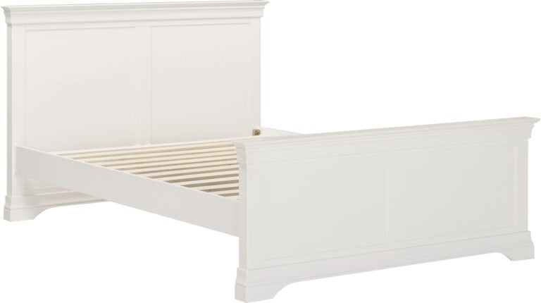 Bordeaux Bed High Foot End- Ivory