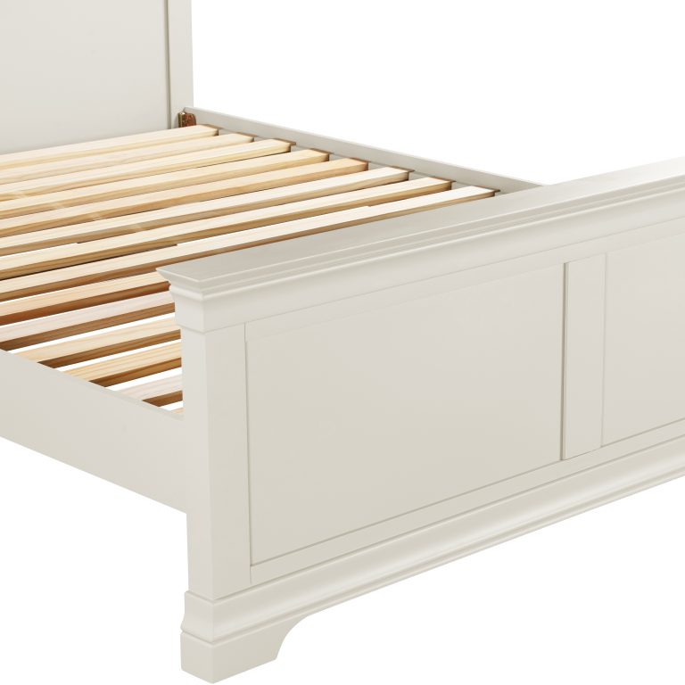 Bordeaux Bed High Foot End- Ivory