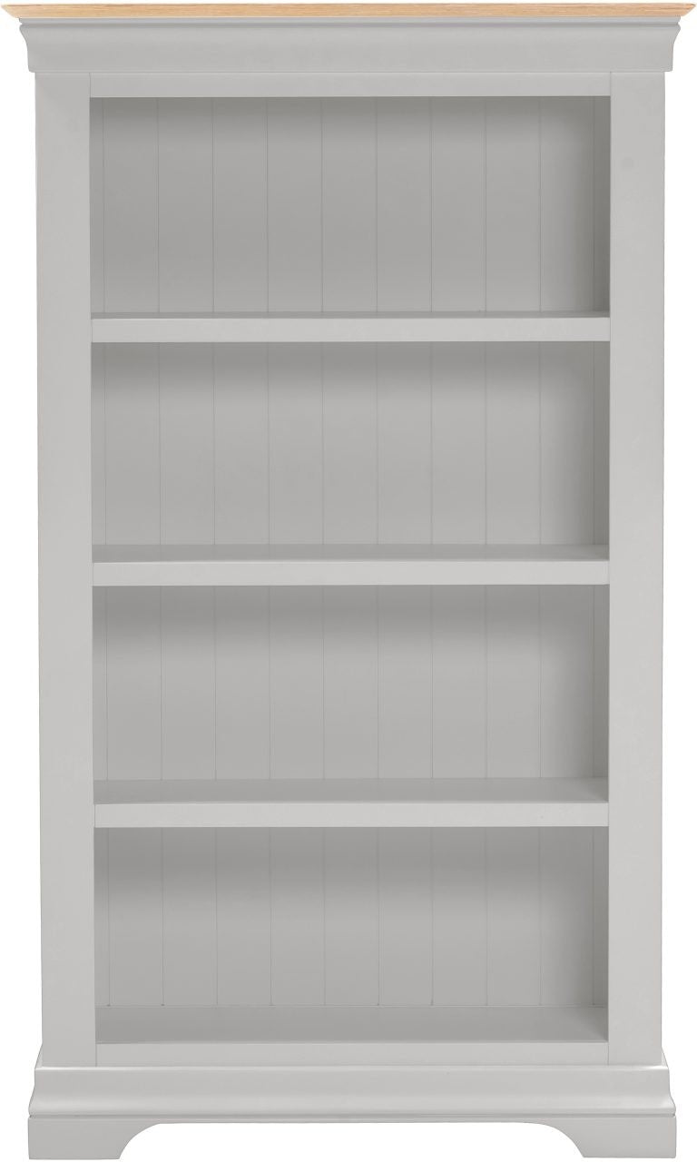 Bordeaux Bookcase- Pebble Grey