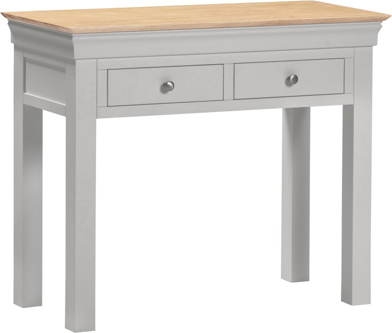 Bordeaux Console Table- Pebble Grey/Oak