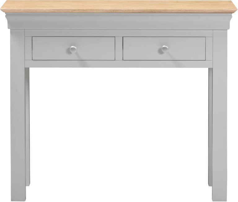 Bordeaux Console Table- Pebble Grey/Oak