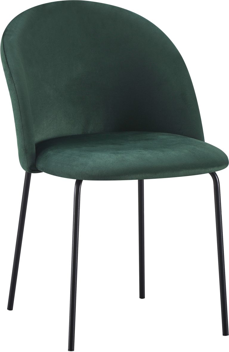 Boston Chairs x 4 - Emerald Green Velvet