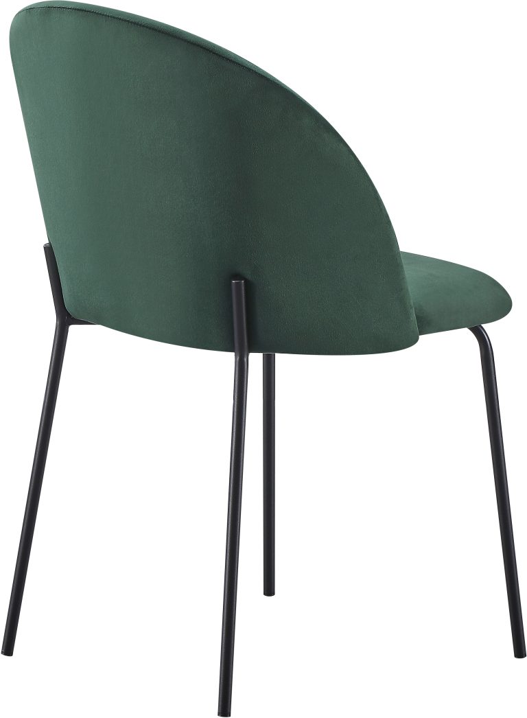 Boston Chairs x 4 - Emerald Green Velvet