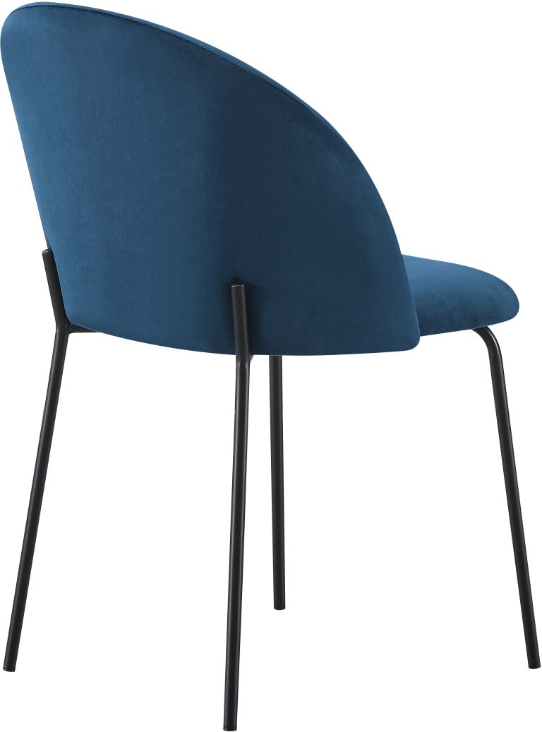 Boston Chairs x 4 - Sapphire Blue Velvet