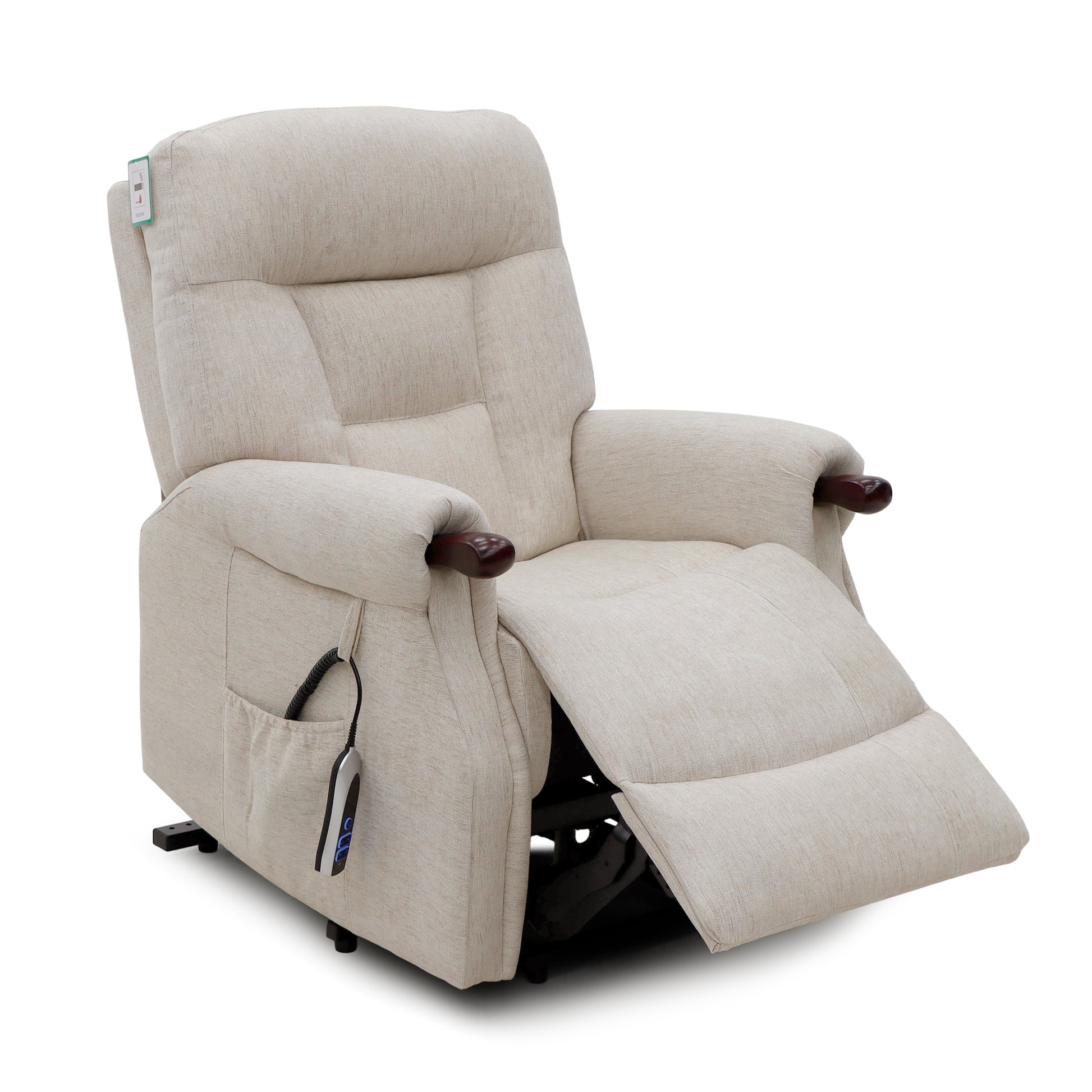 Astoria Fabric Lift & Tilt Chair - Beige