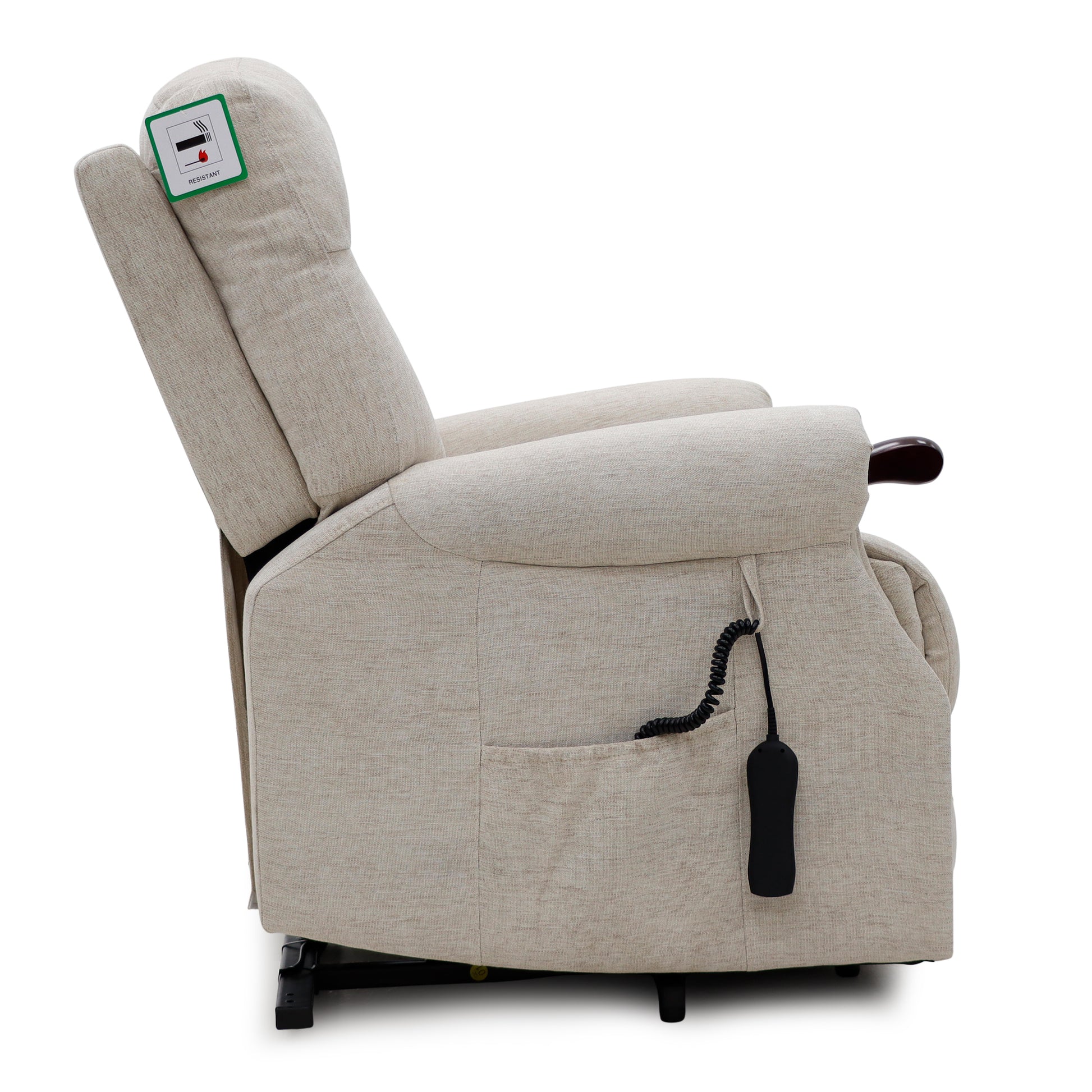 Astoria Fabric Lift & Tilt Chair - Beige