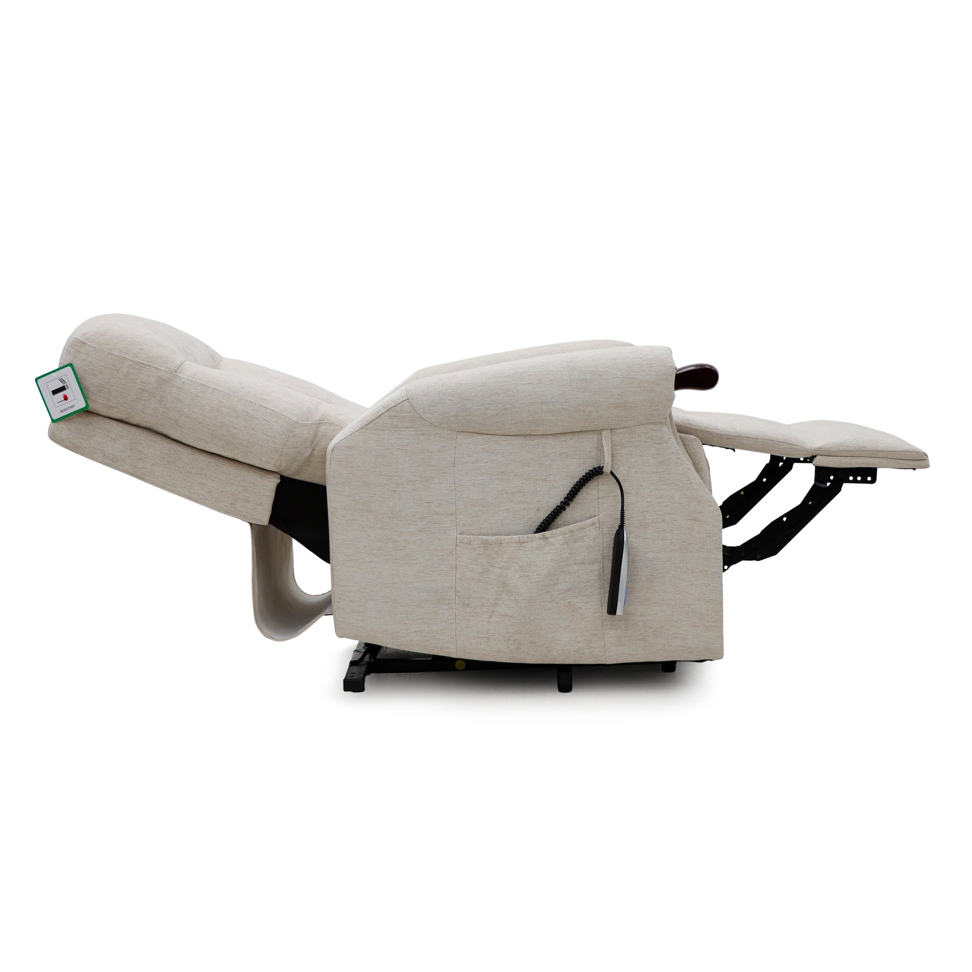 Astoria Fabric Lift & Tilt Chair - Beige