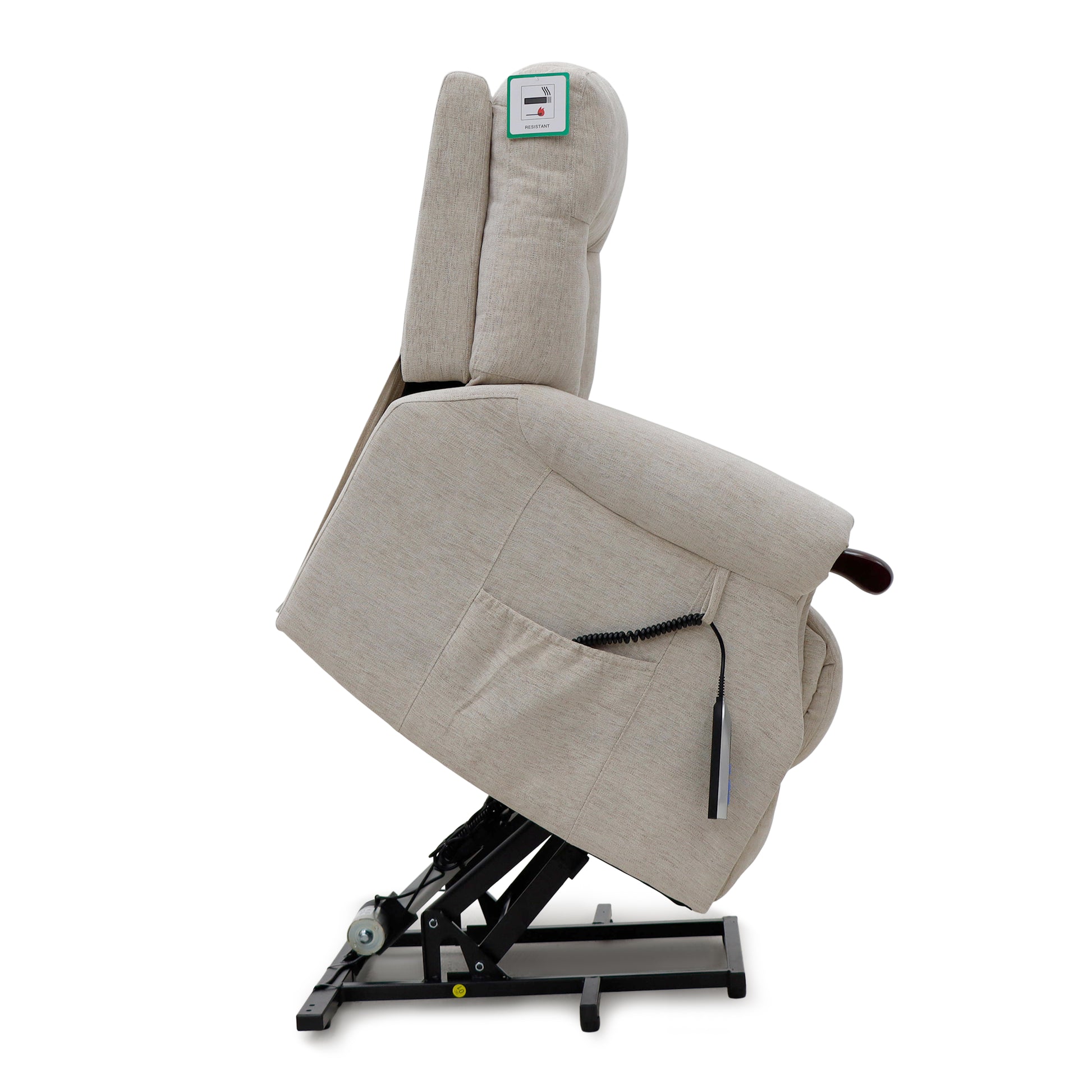 Astoria Fabric Lift & Tilt Chair - Beige