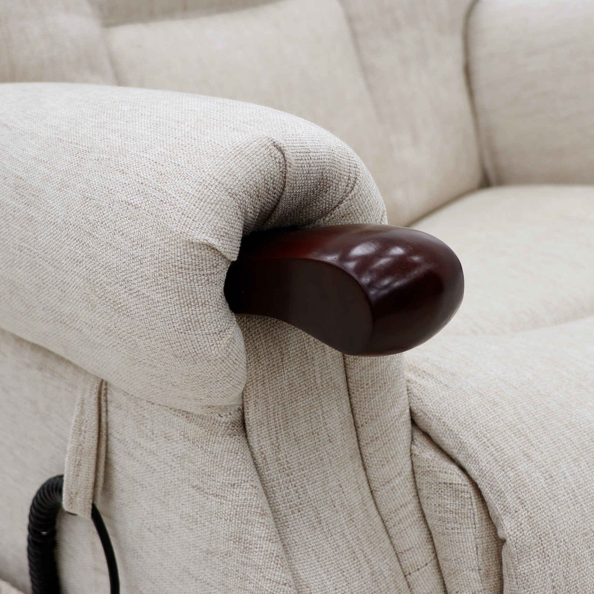 Astoria Fabric Lift & Tilt Chair - Beige