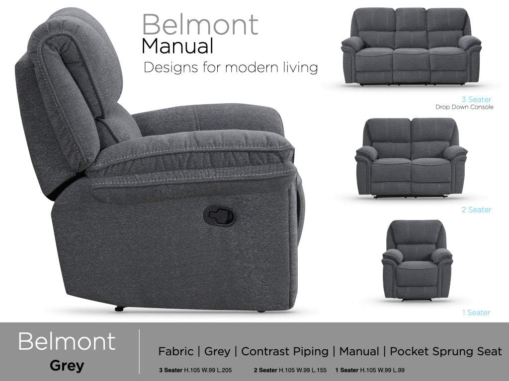 Belmont Armchair - Grey