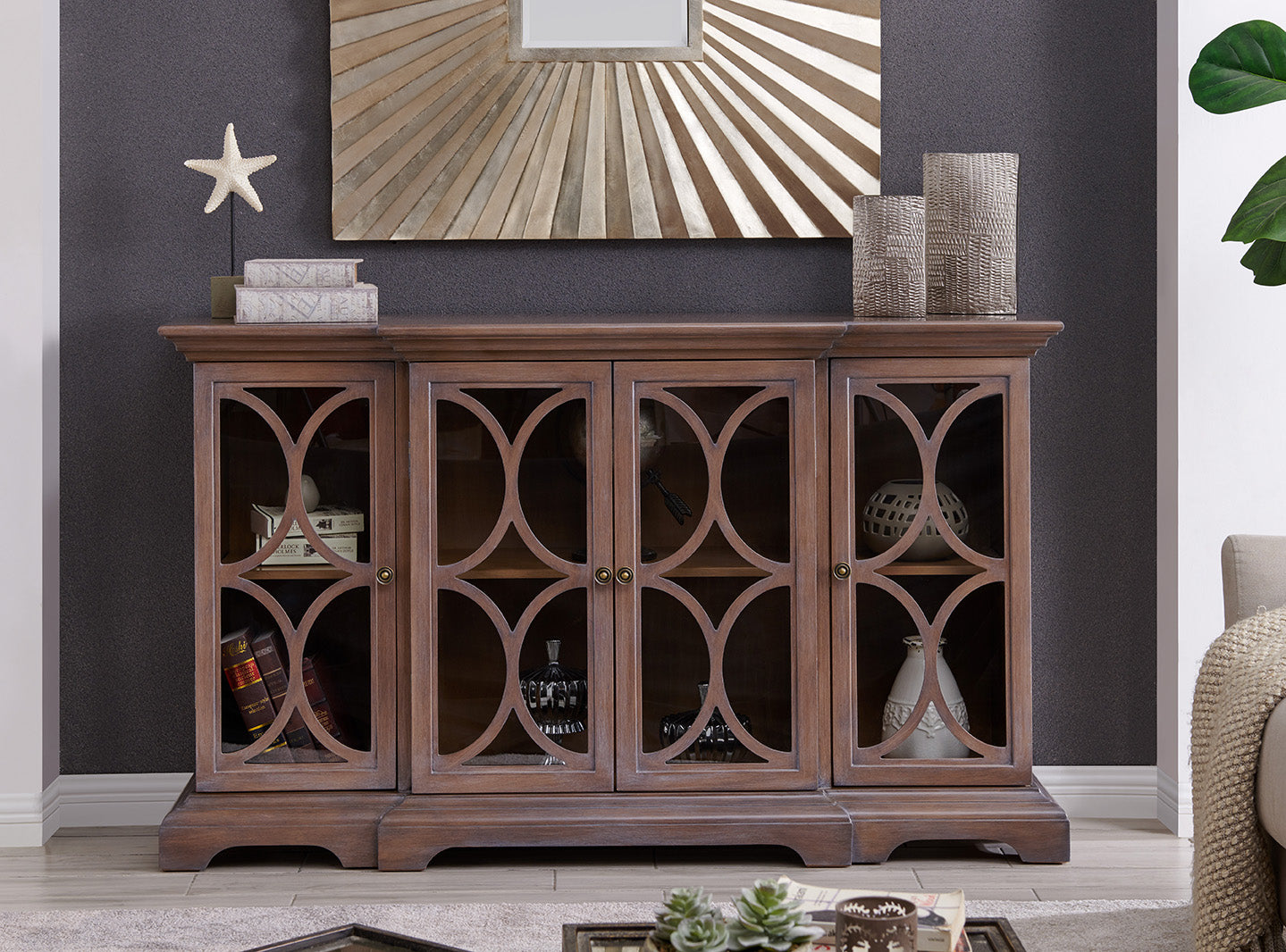 Berlino 4 Doors Sideboard