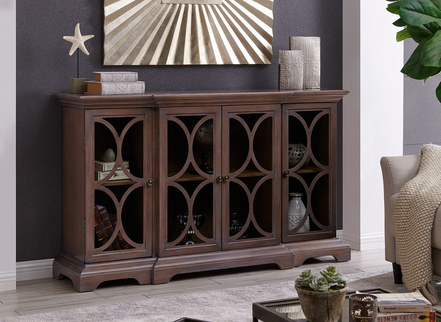 Berlino 4 Doors Sideboard