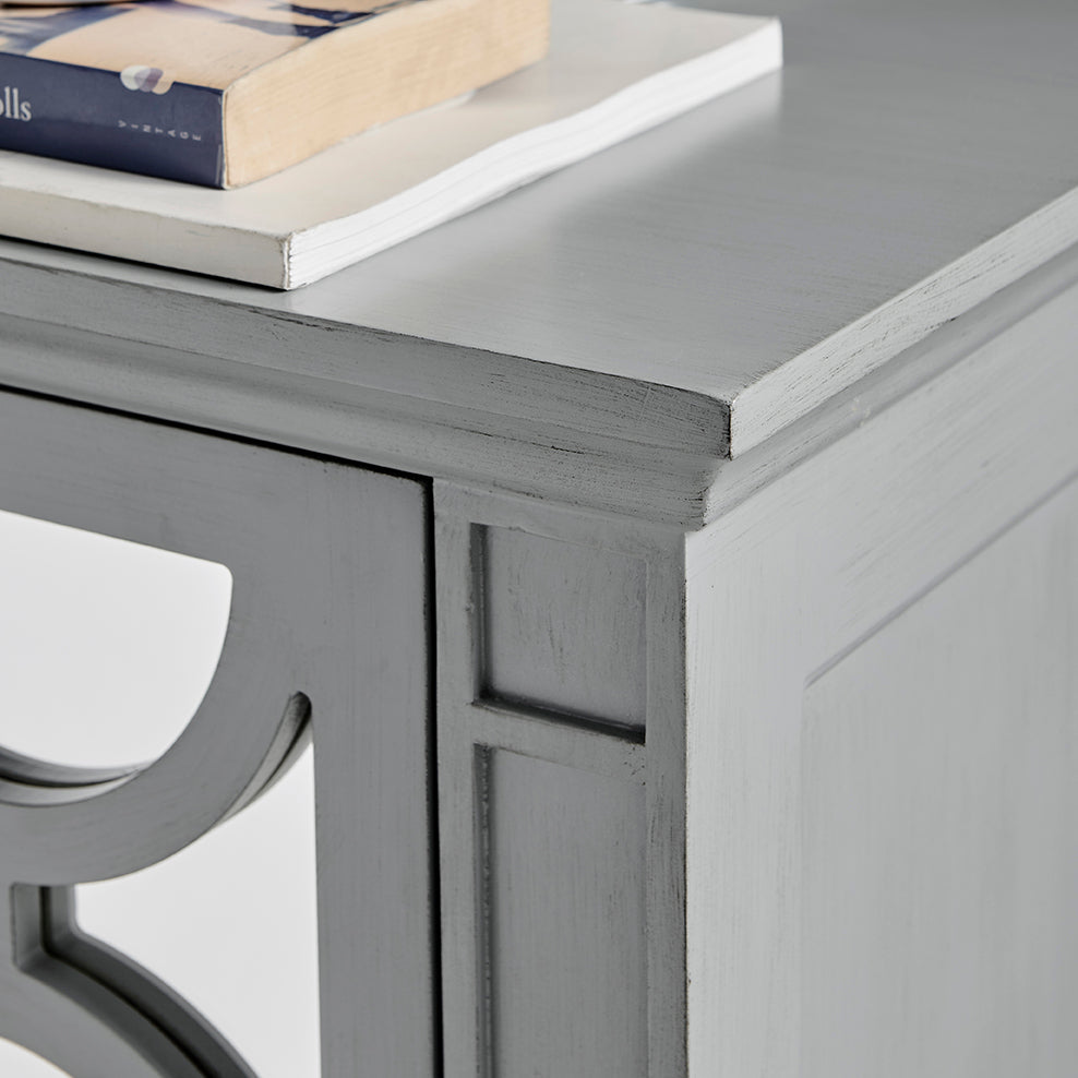 Blakely End Table- Grey