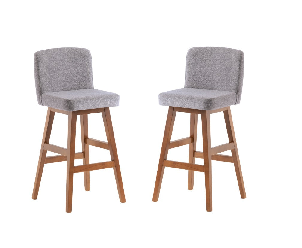 Bodrum Bar Stool - Grey Marl