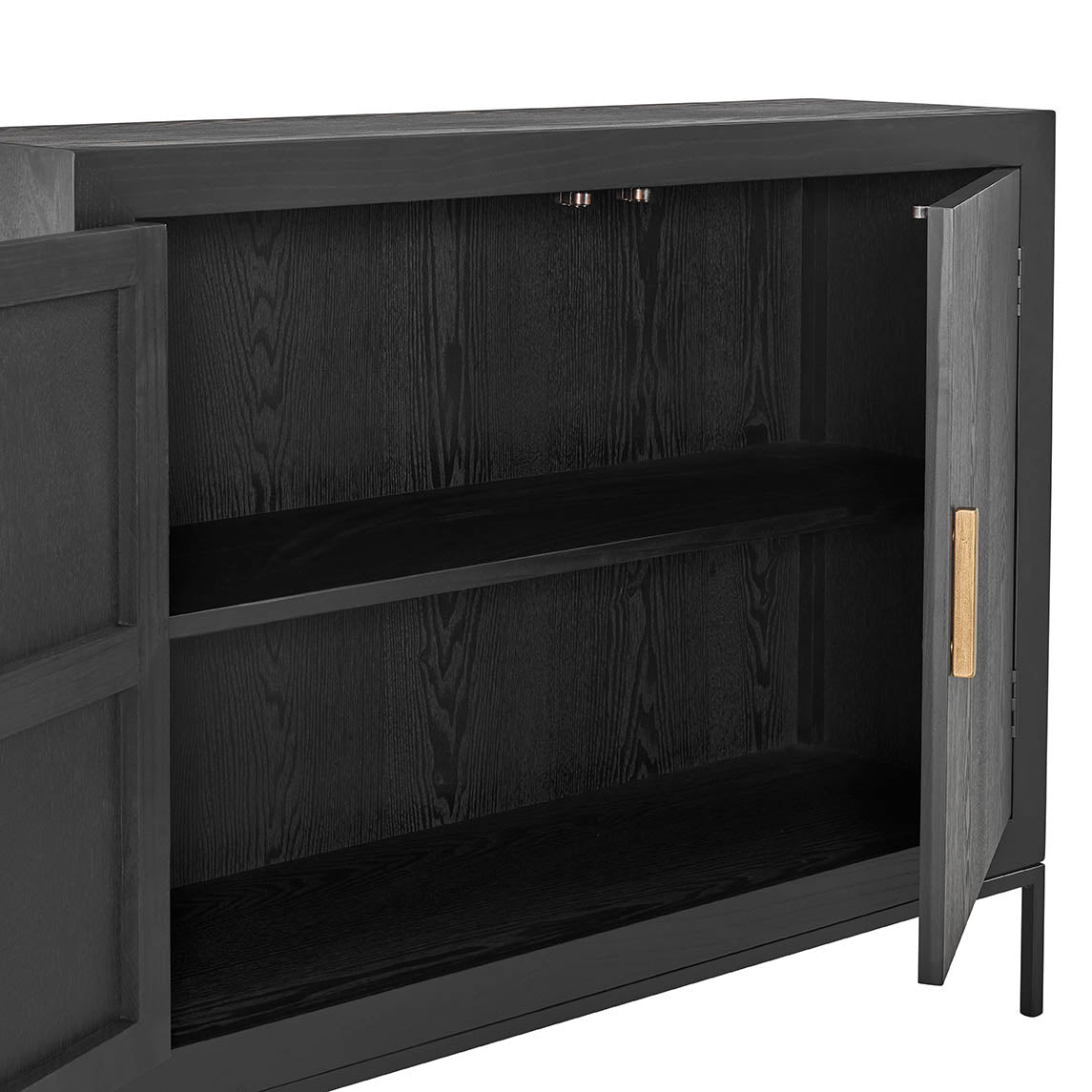 Brixton 2 Door Sideboard - Black