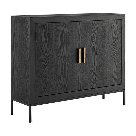 Brixton 2 Door Sideboard - Black