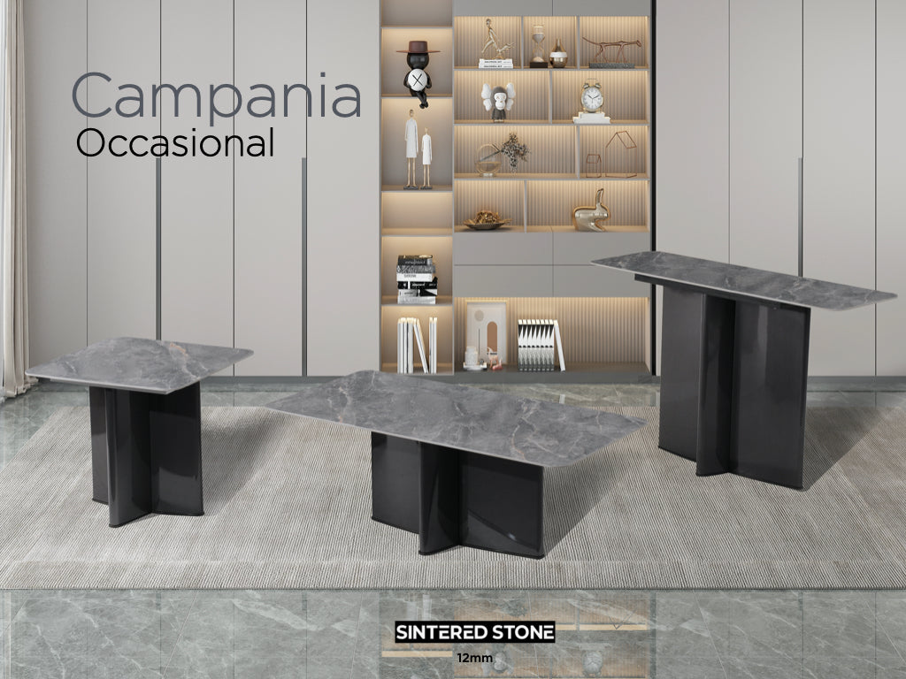 Campania Console Table - Sintered Stone Top