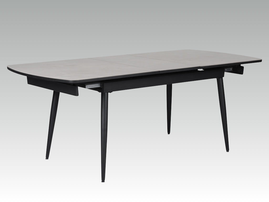 Cassino 160cm Automatic Extension Dining Table Grey