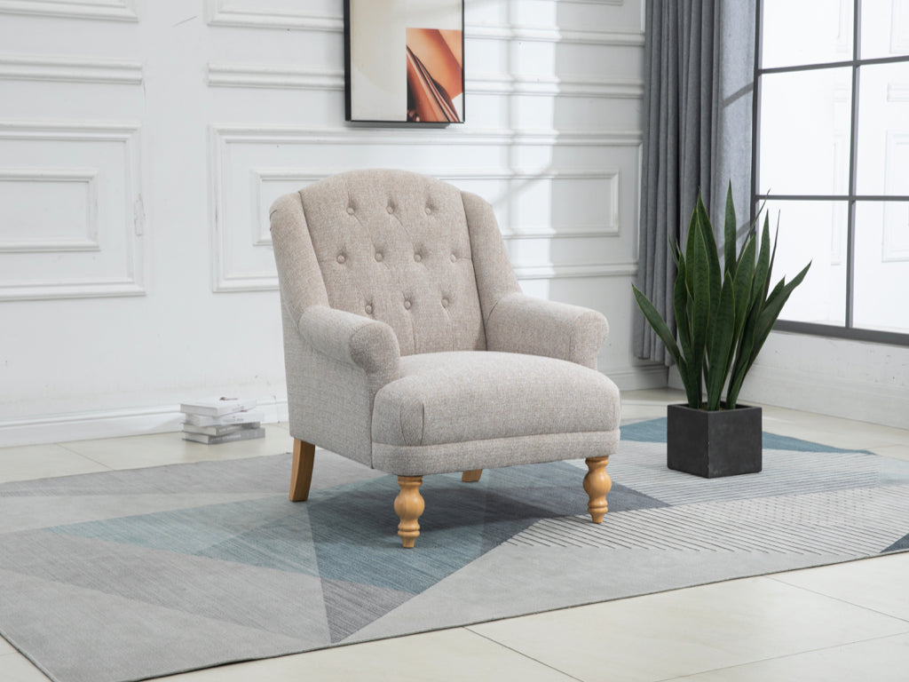 Charlotte Accent Chair - Oat