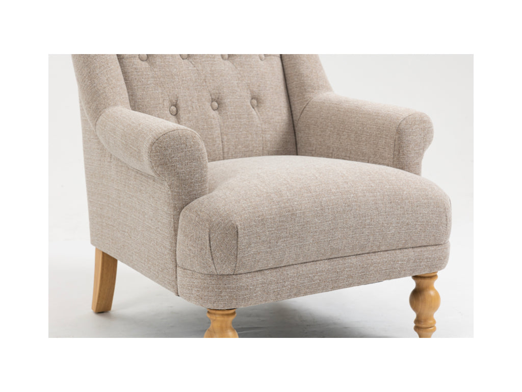 Charlotte Accent Chair - Oat