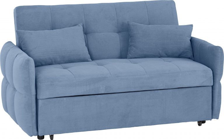 Chelsea Sofa Bed - Blue Fabric