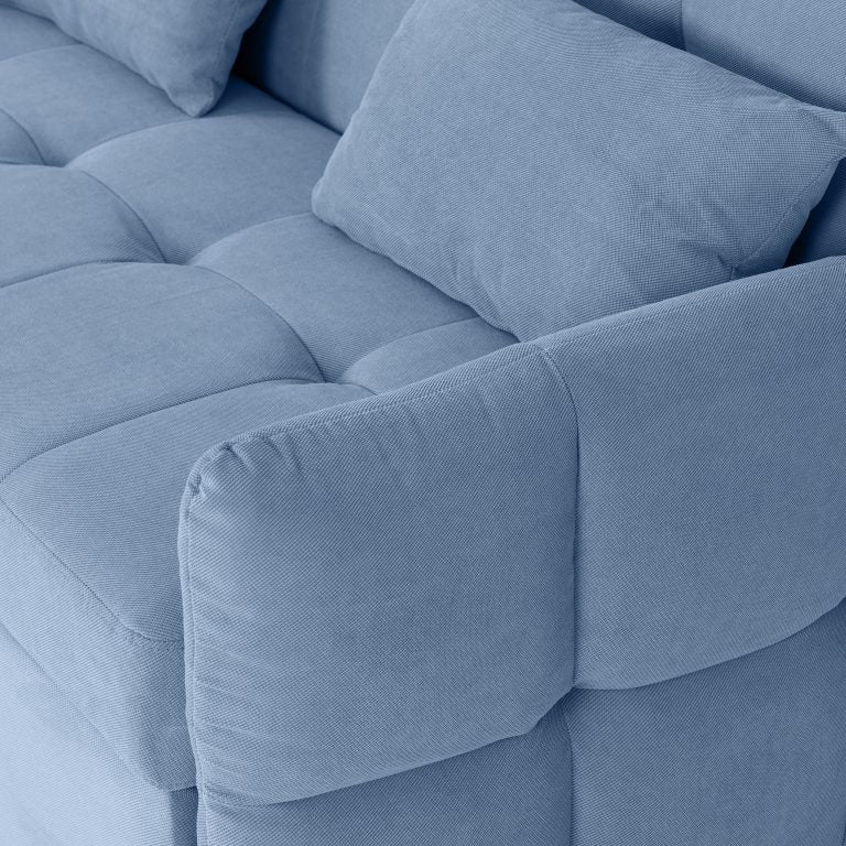 Chelsea Sofa Bed - Blue Fabric