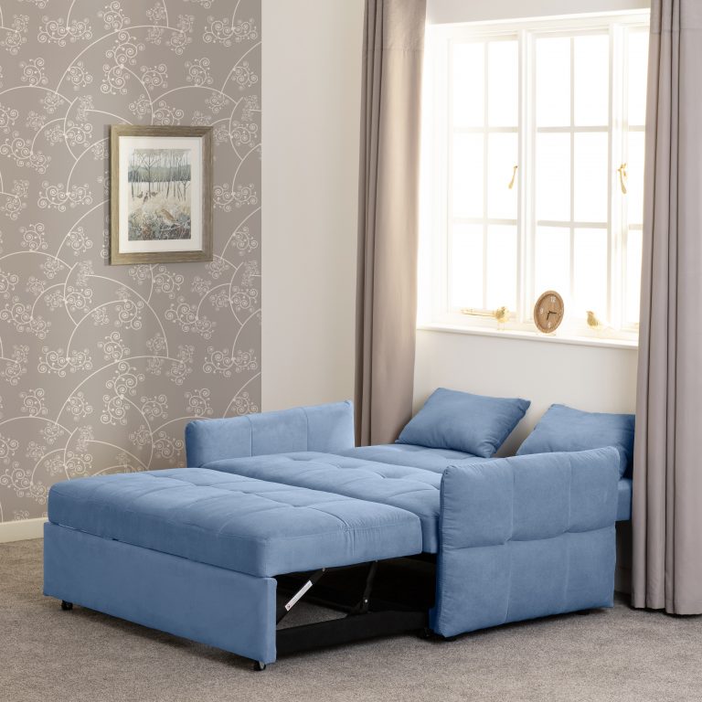 Chelsea Sofa Bed - Blue Fabric