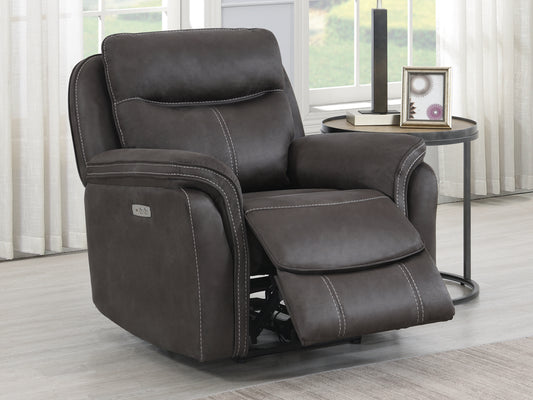 Claremont Armchair Electric Recliner - Grey