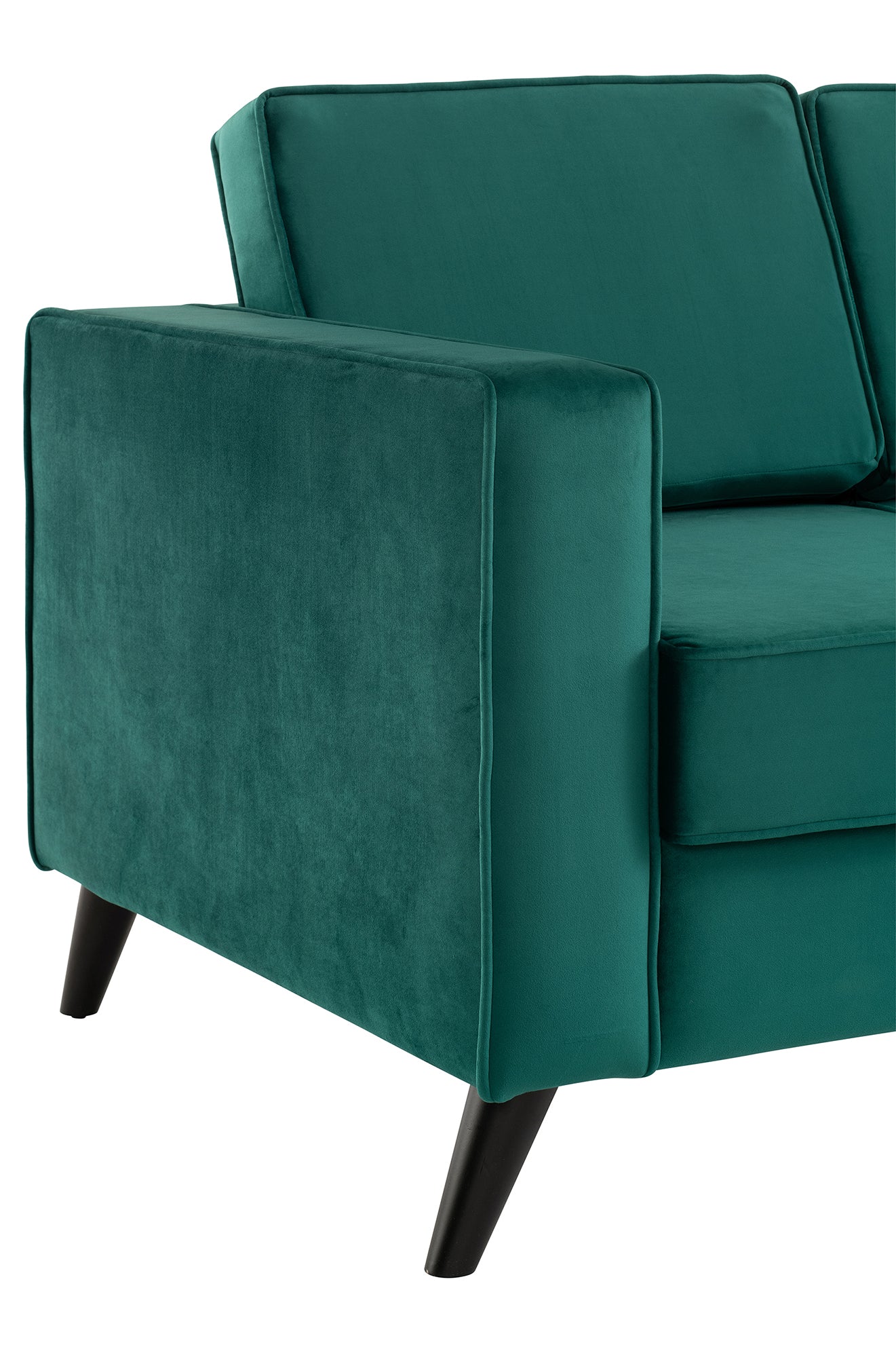 Cara 3 Seater Sofa - Forest Green