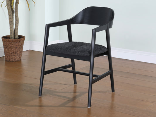 Carrington Carver Chairs - Black x2