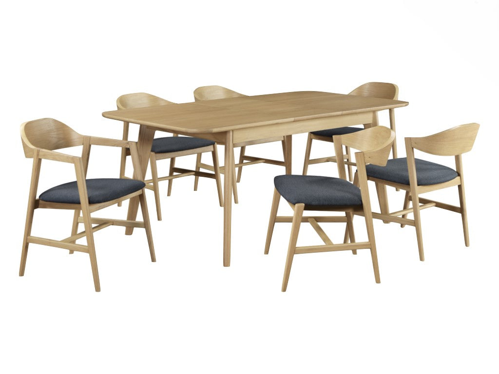 Carrington Dining Chairs- Oak x2