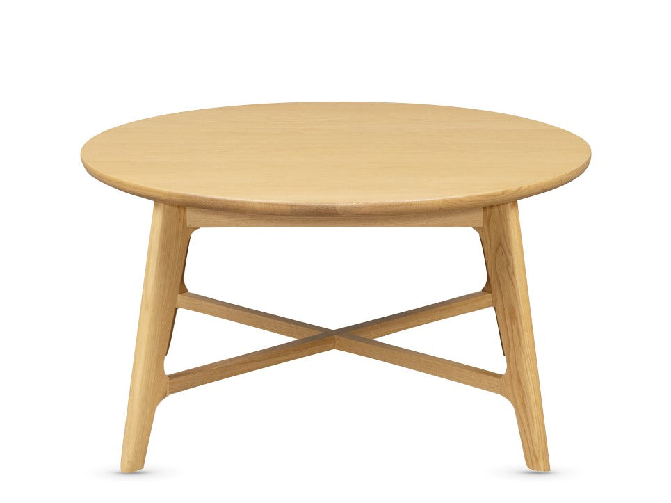 Carrington  Round Coffee Table - Oak