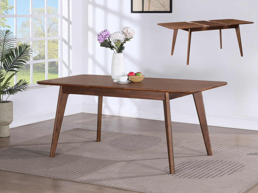 Carrington 140cm Extension Dining Table -  Walnut
