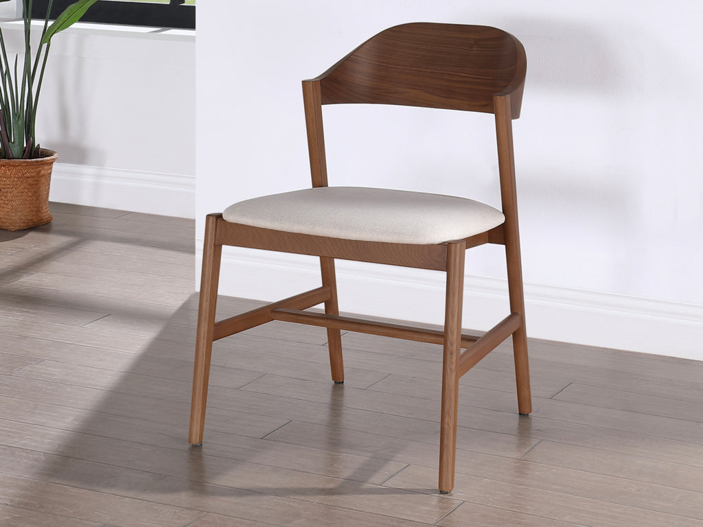 Carrington Dining Chairs - Walnut x2