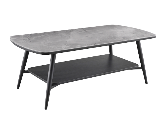 Cassino Coffee Table With Storage - Grey