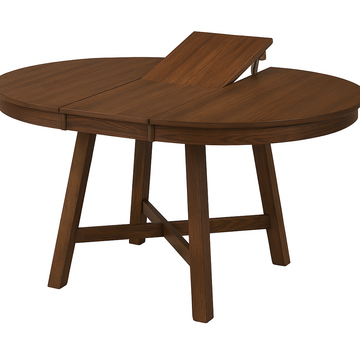 Roseville Extendable Dining Table - Dark Oak