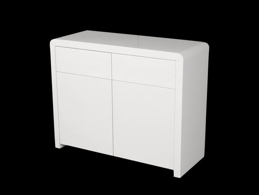 Clarus 2 door Sideboard White