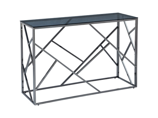 Cortez Titanium Console Table