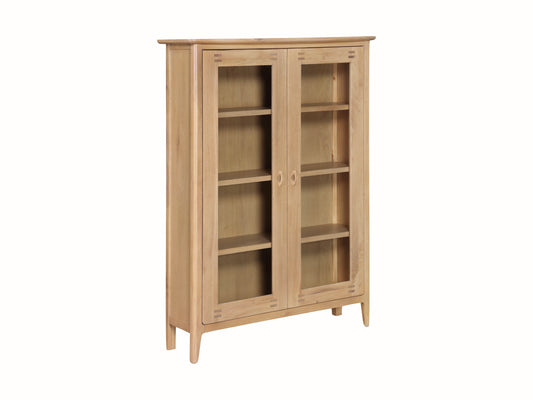 Cotswold Oak Glazed Display Cabinet