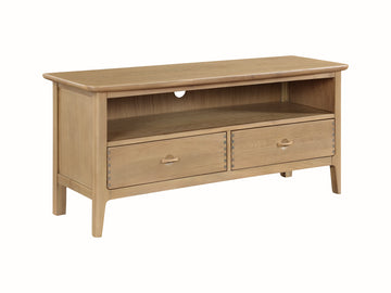 Cotswold Oak TV Unit 2 Drawer