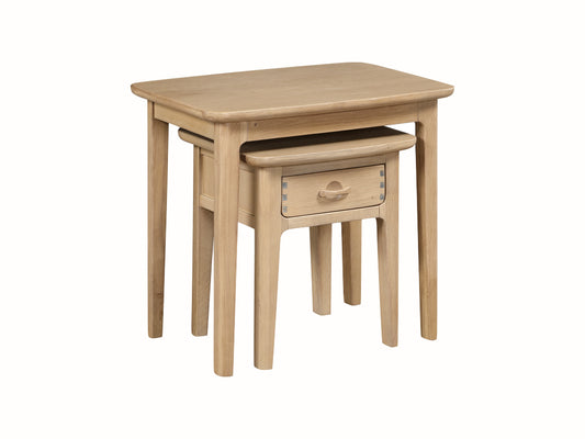 Cotswold Oak Nest of 2 Tables