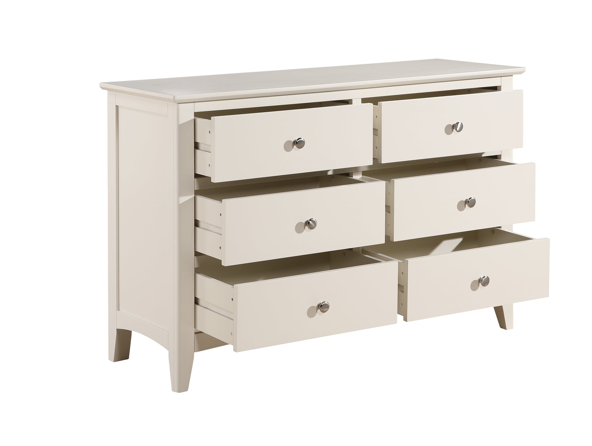 Luciana 6 Drawer Chest - Ivory