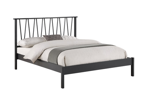 Layla 5ft Bed - Off Black