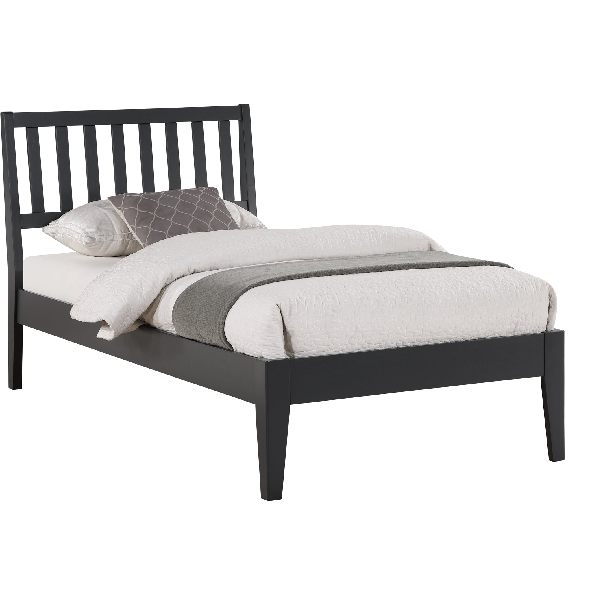 Luna 3ft Bed Off Black