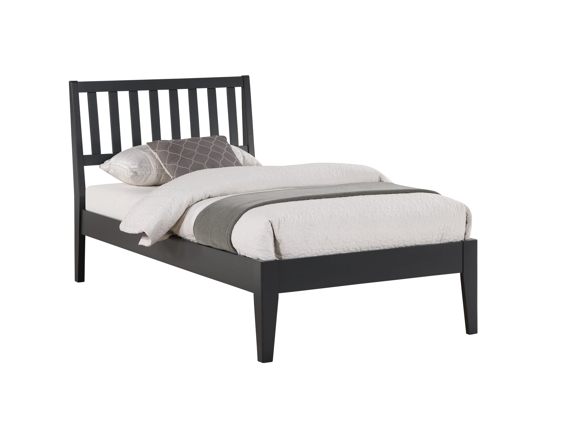 Luna 3ft Bed Off Black