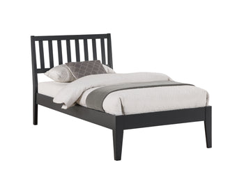 Luna 3ft Bed Off Black