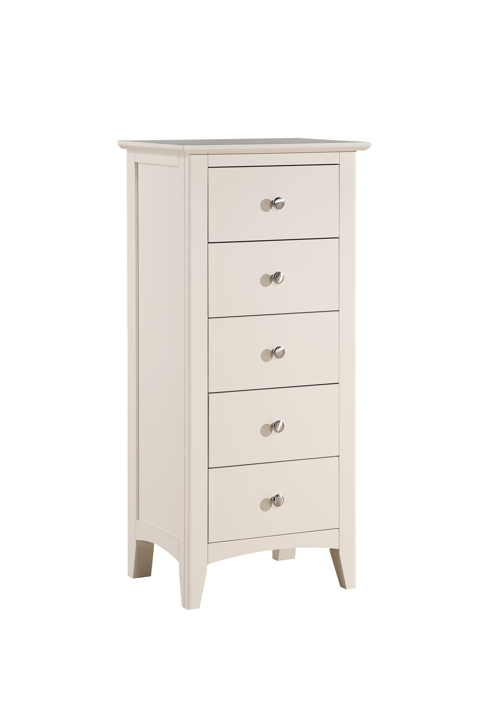 Luciana 5 Draw Narrow Chest - Ivory